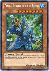 General Grunard of the Ice Barrier [HA03-EN049] Secret Rare | Mega City Incorporated