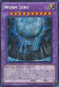 Worm Zero [HA03-EN056] Secret Rare | Mega City Incorporated