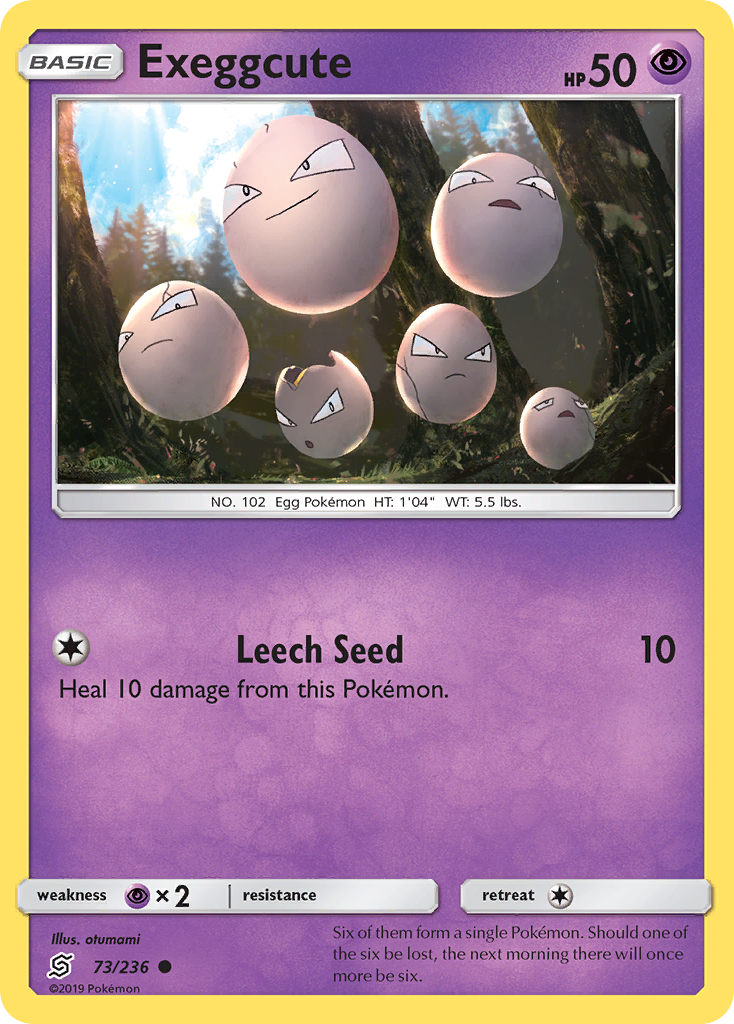 Exeggcute (73/236) [Sun & Moon: Unified Minds] | Mega City Incorporated