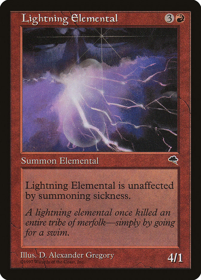 Lightning Elemental [Tempest] | Mega City Incorporated