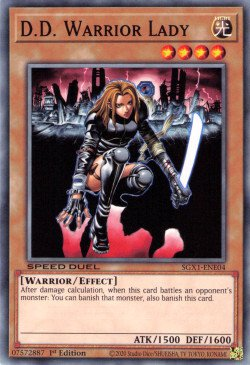 D.D. Warrior Lady [SGX1-ENE04] Common | Mega City Incorporated