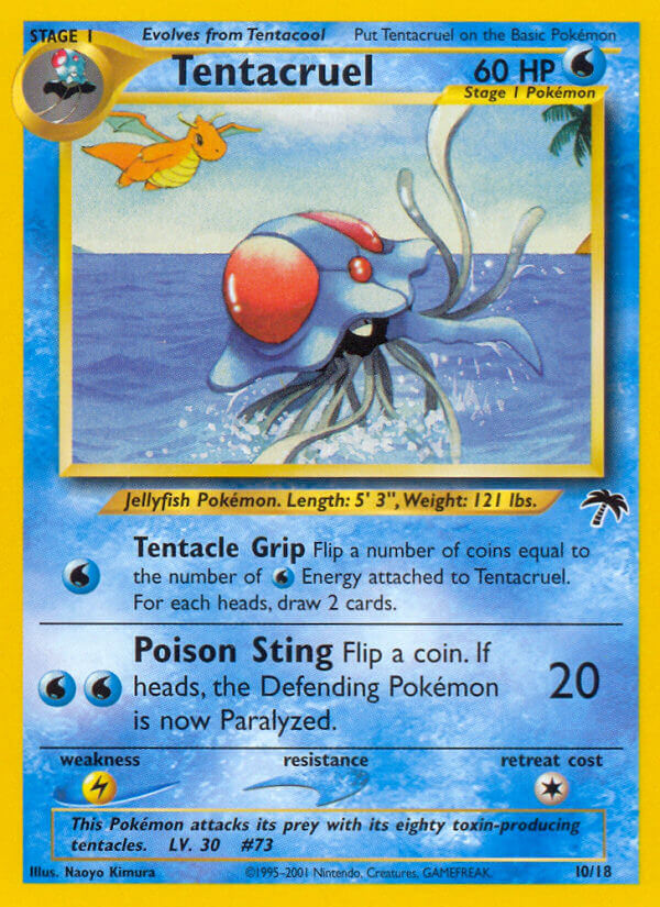 Tentacruel (10/18) [Southern Islands] | Mega City Incorporated