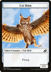 Cat Bird // Thopter Double-Sided Token [Starter Commander Decks] | Mega City Incorporated