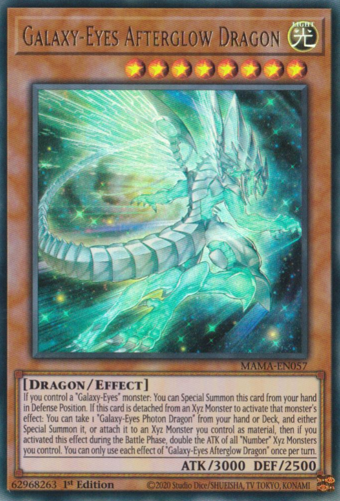 Galaxy-Eyes Afterglow Dragon [MAMA-EN057] Ultra Rare | Mega City Incorporated