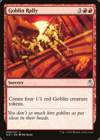 Goblin Rally [GRN Guild Kit] | Mega City Incorporated