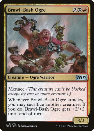 Brawl-Bash Ogre [Core Set 2019] | Mega City Incorporated