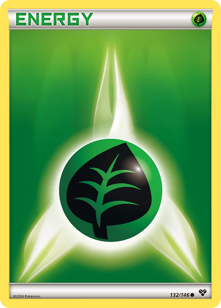 Grass Energy (132/146) [XY: Base Set] | Mega City Incorporated