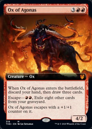 Ox of Agonas (Extended Art) [Theros Beyond Death] | Mega City Incorporated