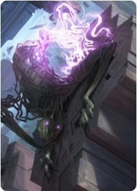 Skyclave Shade Art Card [Zendikar Rising Art Series] | Mega City Incorporated