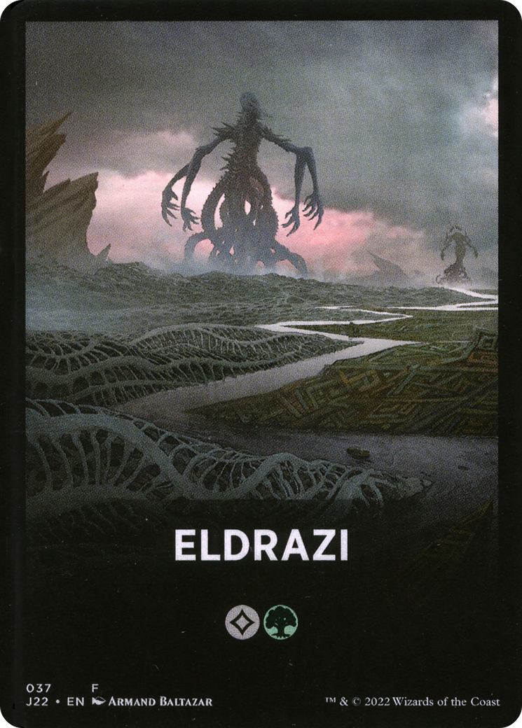 Eldrazi Theme Card [Jumpstart 2022 Front Cards] | Mega City Incorporated