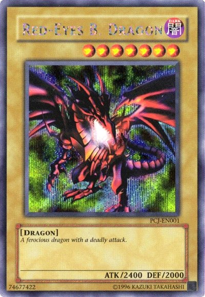 Red-Eyes B. Dragon [PCJ-EN001] Prismatic Secret Rare | Mega City Incorporated