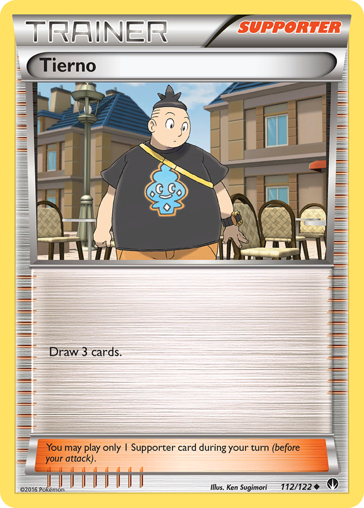 Tierno (112/122) [XY: BREAKpoint] | Mega City Incorporated