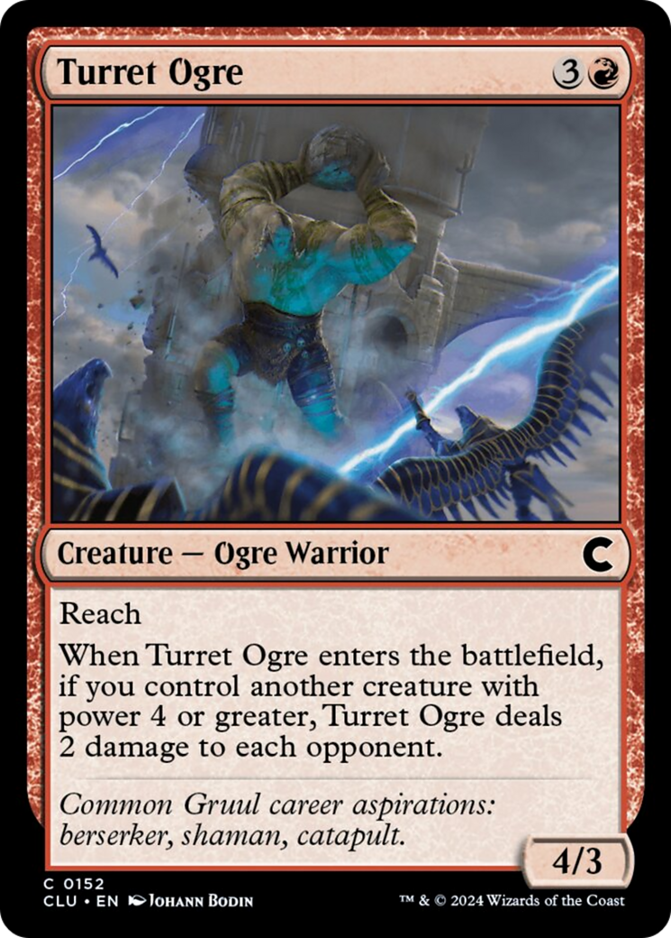 Turret Ogre [Ravnica: Clue Edition] | Mega City Incorporated