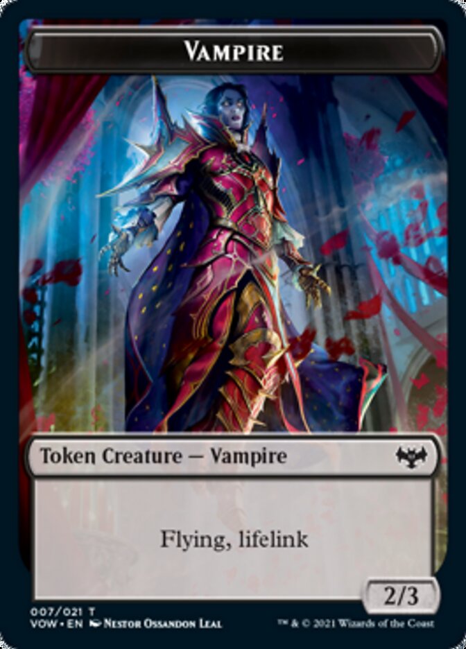 Vampire Token (007) [Innistrad: Crimson Vow Tokens] | Mega City Incorporated