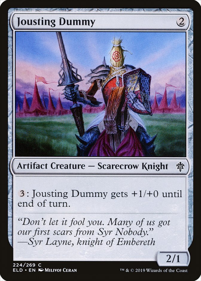 Jousting Dummy [Throne of Eldraine] | Mega City Incorporated