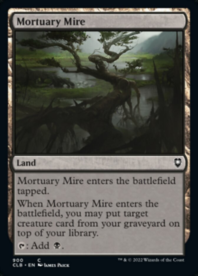 Mortuary Mire [Commander Legends: Battle for Baldur's Gate] | Mega City Incorporated