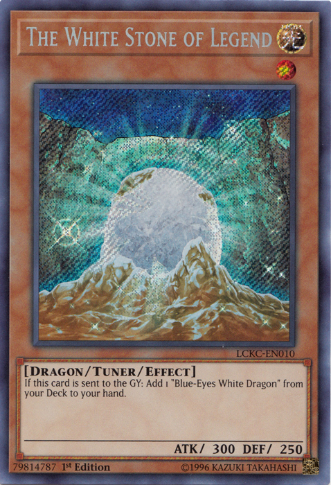 The White Stone of Legend [LCKC-EN010] Secret Rare | Mega City Incorporated