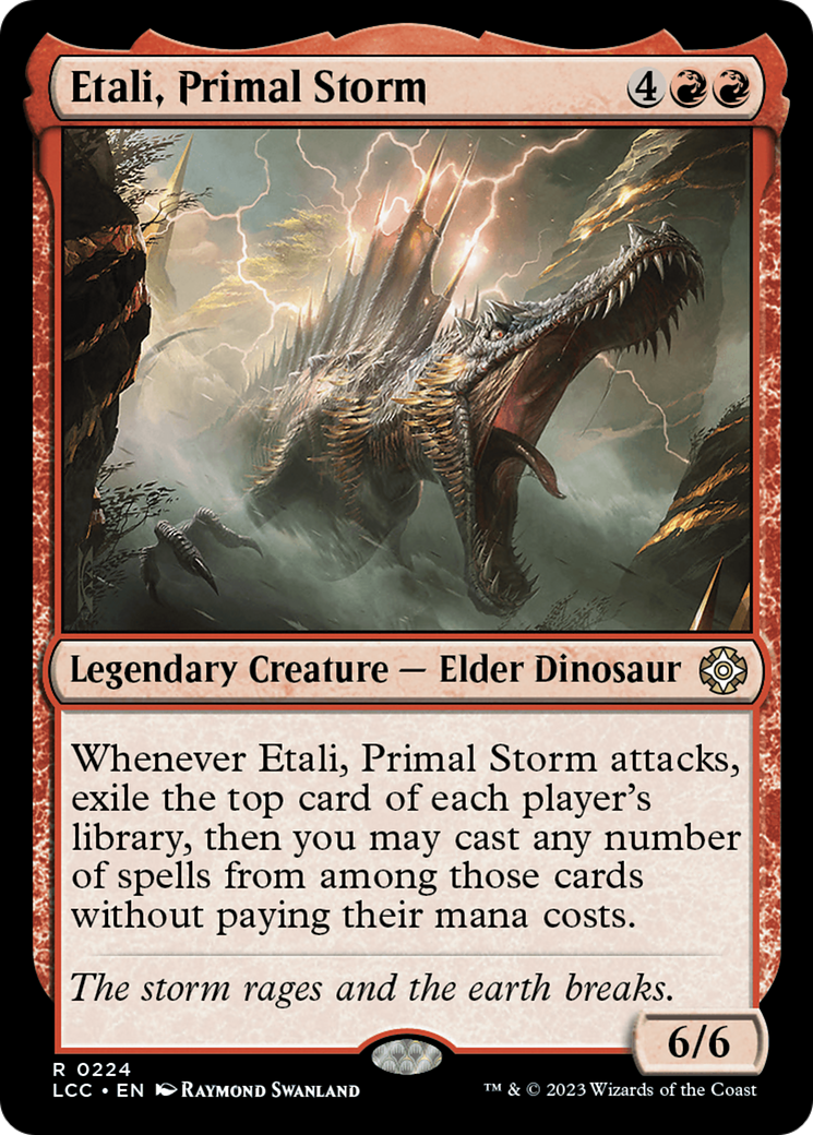 Etali, Primal Storm [The Lost Caverns of Ixalan Commander] | Mega City Incorporated