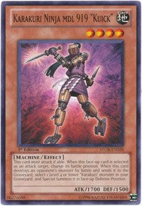 Karakuri Ninja mdl 919 "Kuick" [STOR-EN028] Common | Mega City Incorporated