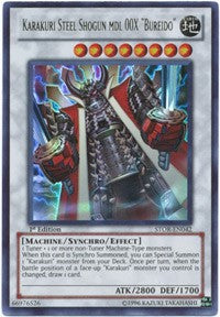 Karakuri Steel Shogun mdl 00X "Bureido" [STOR-EN042] Ultra Rare | Mega City Incorporated
