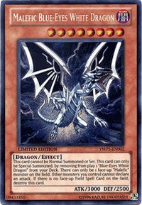 Malefic Blue-Eyes White Dragon [YMP1-EN002] Secret Rare | Mega City Incorporated