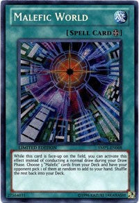 Malefic World [YMP1-EN008] Secret Rare | Mega City Incorporated