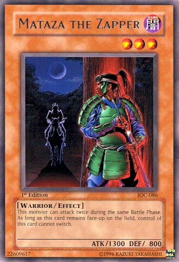 Mataza the Zapper [IOC-086] Rare | Mega City Incorporated