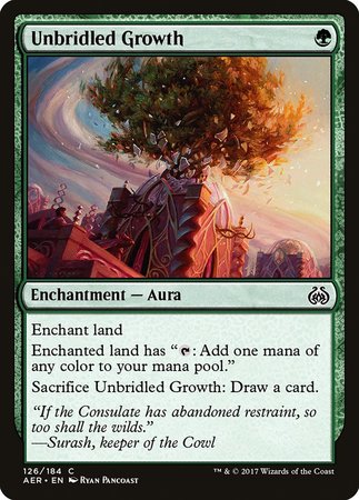 Unbridled Growth [Aether Revolt] | Mega City Incorporated