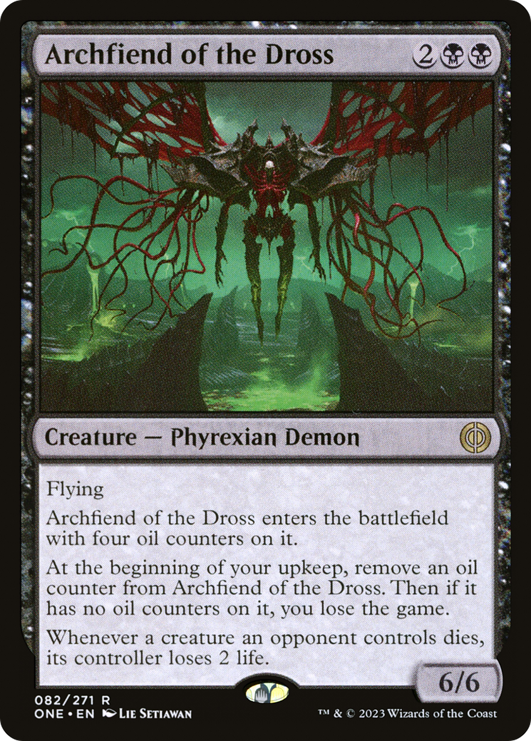 Archfiend of the Dross [Phyrexia: All Will Be One] | Mega City Incorporated