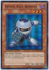 Genex Ally Remote [HA04-EN001] Super Rare | Mega City Incorporated