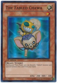 The Fabled Chawa [HA04-EN006] Super Rare | Mega City Incorporated