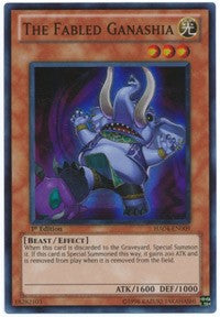 The Fabled Ganashia [HA04-EN009] Super Rare | Mega City Incorporated