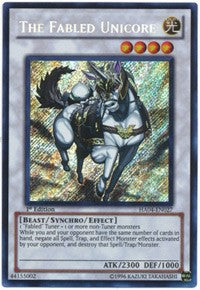 The Fabled Unicore [HA04-EN027] Secret Rare | Mega City Incorporated