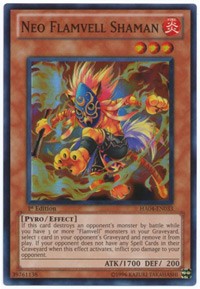 Neo Flamvell Shaman [HA04-EN033] Super Rare | Mega City Incorporated