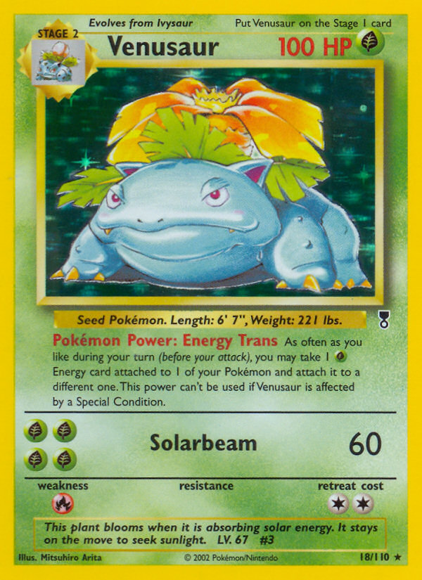 Venusaur (18/110) [Legendary Collection] | Mega City Incorporated