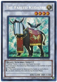 The Fabled Kudabbi [HA04-EN058] Secret Rare | Mega City Incorporated