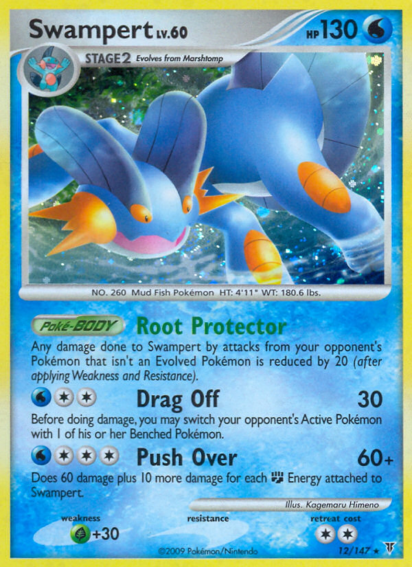 Swampert (12/147) [Platinum: Supreme Victors] | Mega City Incorporated