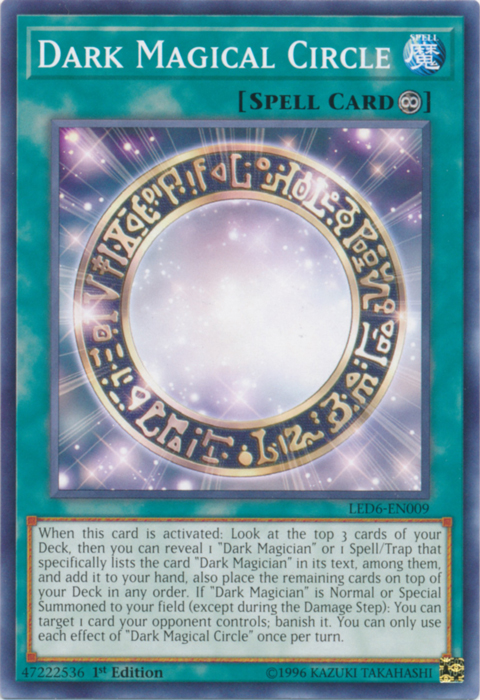 Dark Magical Circle [LED6-EN009] Common | Mega City Incorporated