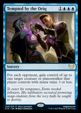 Tempted by the Oriq [Strixhaven: School of Mages] | Mega City Incorporated