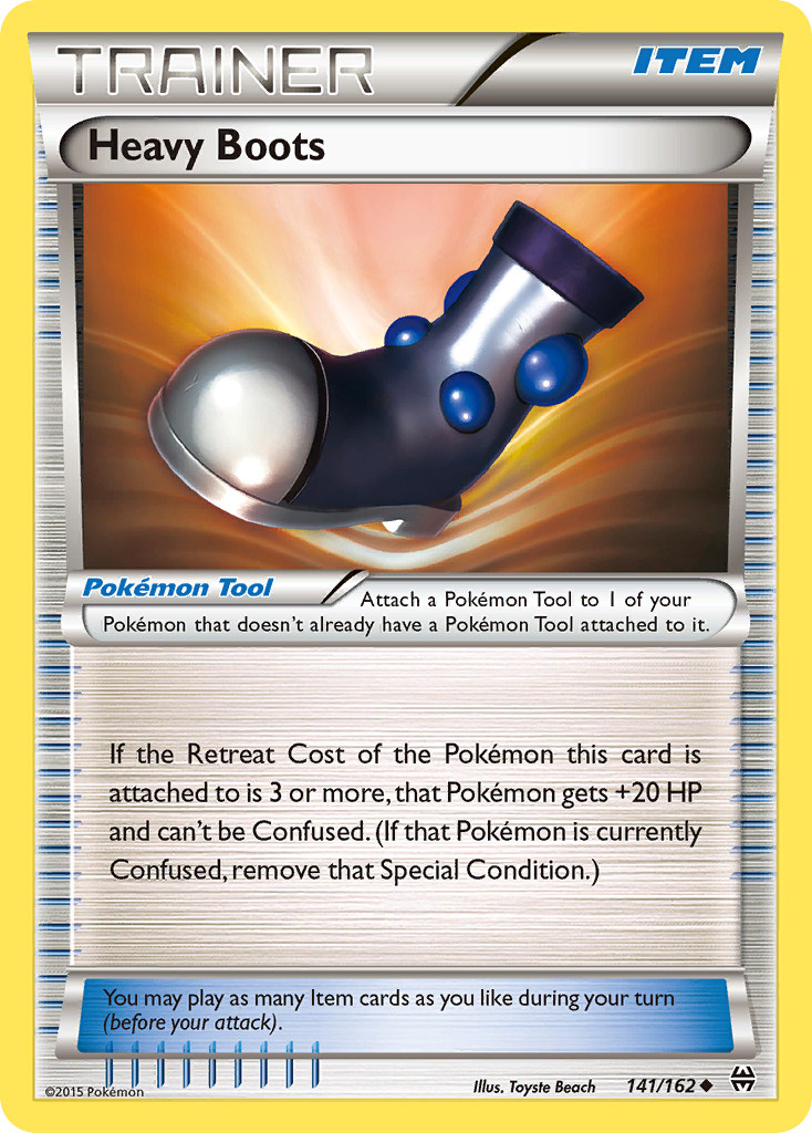 Heavy Boots (141/162) [XY: BREAKthrough] | Mega City Incorporated