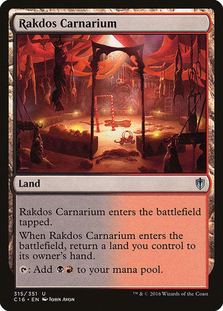 Rakdos Carnarium [Commander 2016] | Mega City Incorporated