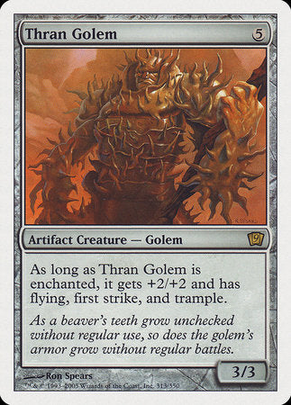 Thran Golem [Ninth Edition] | Mega City Incorporated