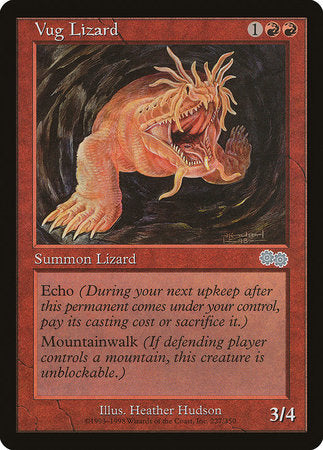 Vug Lizard [Urza's Saga] | Mega City Incorporated