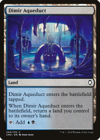 Dimir Aqueduct [Commander Anthology Volume II] | Mega City Incorporated