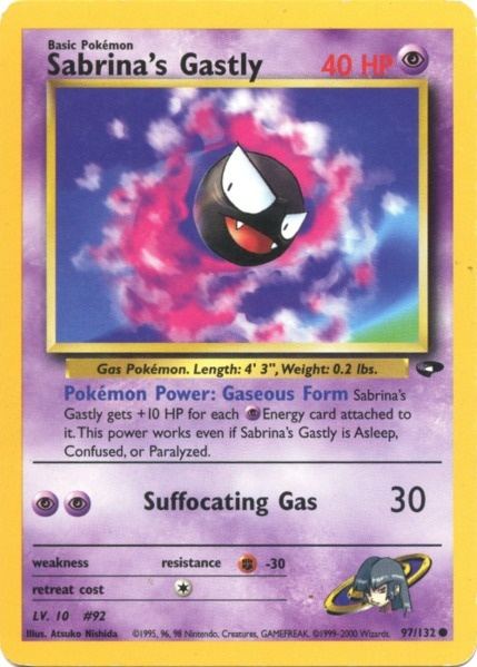 Sabrina's Gastly (97/132) [Gym Challenge Unlimited] | Mega City Incorporated