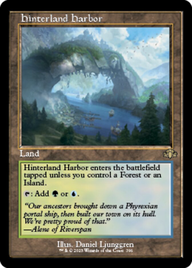 Hinterland Harbor (Retro) [Dominaria Remastered] | Mega City Incorporated