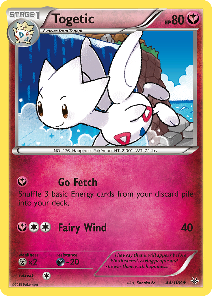 Togetic (44/108) [XY: Roaring Skies] | Mega City Incorporated