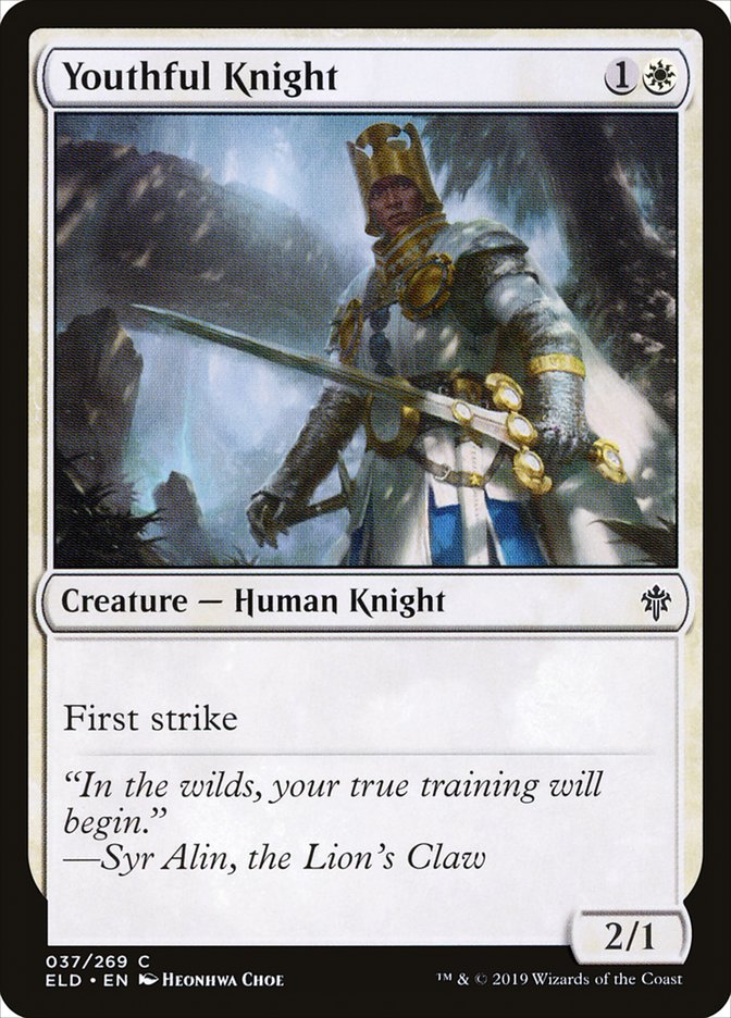 Youthful Knight [Throne of Eldraine] | Mega City Incorporated