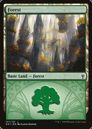 Forest (127) [GRN Guild Kit] | Mega City Incorporated