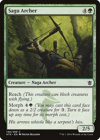 Sagu Archer [Khans of Tarkir] | Mega City Incorporated